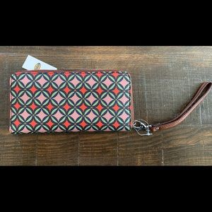 Fossil Sydny sig zip clutch